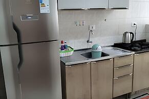 Apartamento para 4 pessoas com AC