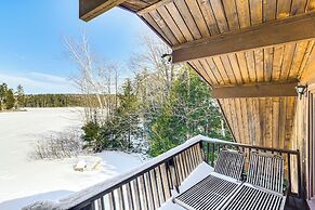 Million-dollar View: Waterfront Cabin in Bridgton!