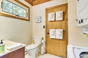 Million-dollar View: Waterfront Cabin in Bridgton!