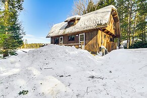 Million-dollar View: Waterfront Cabin in Bridgton!