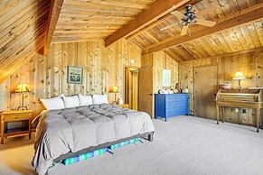 Million-dollar View: Waterfront Cabin in Bridgton!