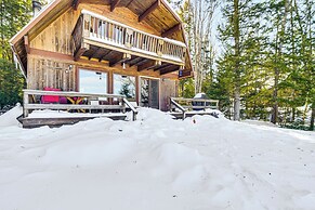 Million-dollar View: Waterfront Cabin in Bridgton!