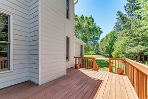 Fire Pit + Pool Access: Quiet Holly Springs Home