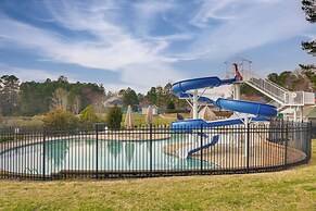 Fire Pit + Pool Access: Quiet Holly Springs Home