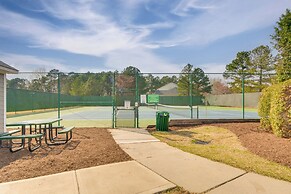 Fire Pit + Pool Access: Quiet Holly Springs Home
