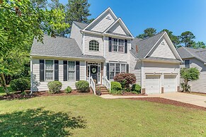 Fire Pit + Pool Access: Quiet Holly Springs Home