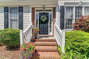 Fire Pit + Pool Access: Quiet Holly Springs Home