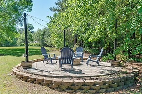 Fire Pit + Pool Access: Quiet Holly Springs Home