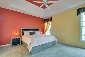 Fire Pit + Pool Access: Quiet Holly Springs Home