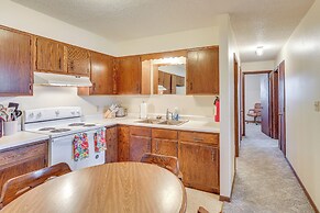 Walk to River: Downtown Pierre Apartment