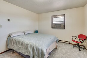 Walk to River: Downtown Pierre Apartment