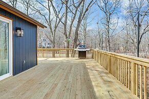 Pocono Mountain Family Home w/ Deck + Grill