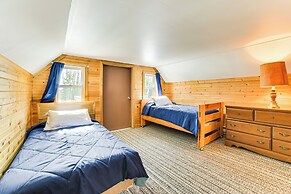 Near Lake Huron: Secluded Goetzville Cabin w/ Deck