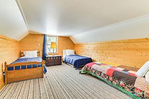 Near Lake Huron: Secluded Goetzville Cabin w/ Deck