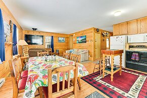 Near Lake Huron: Secluded Goetzville Cabin w/ Deck