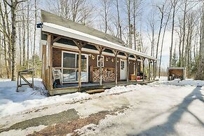 Near Lake Huron: Secluded Goetzville Cabin w/ Deck