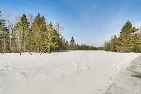 Near Lake Huron: Secluded Goetzville Cabin w/ Deck
