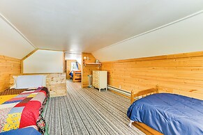 Near Lake Huron: Secluded Goetzville Cabin w/ Deck