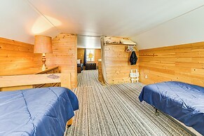 Near Lake Huron: Secluded Goetzville Cabin w/ Deck