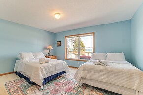 Lakefront Home w/ Yard & Views in Cheboygan!