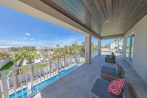 Villa Nautilus Steps Away From the Beach - New Lux 3 Story Pool Hot Tu