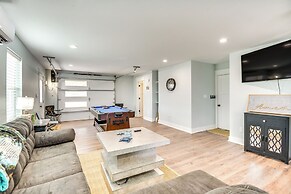 Walk to Wilkins Beach: Spacious Home w/ Hot Tub