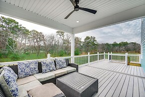 Walk to Wilkins Beach: Spacious Home w/ Hot Tub