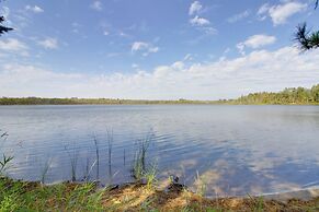 Dock + Fire Pit: Lakefront Cabin in Deer River!