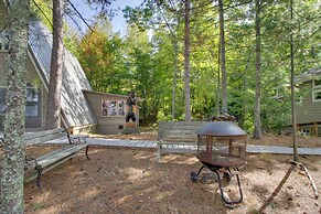 Dock + Fire Pit: Lakefront Cabin in Deer River!