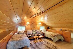 Dock + Fire Pit: Lakefront Cabin in Deer River!