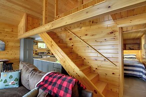 Dock + Fire Pit: Lakefront Cabin in Deer River!