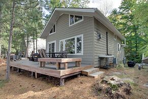 Dock + Fire Pit: Lakefront Cabin in Deer River!