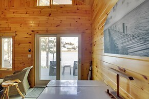 Dock + Fire Pit: Lakefront Cabin in Deer River!