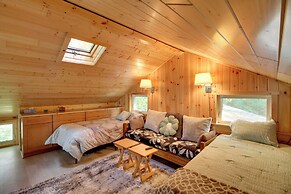 Dock + Fire Pit: Lakefront Cabin in Deer River!