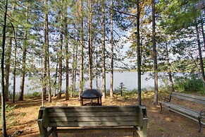 Dock + Fire Pit: Lakefront Cabin in Deer River!