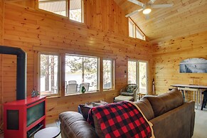 Dock + Fire Pit: Lakefront Cabin in Deer River!