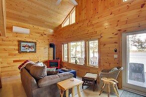 Dock + Fire Pit: Lakefront Cabin in Deer River!