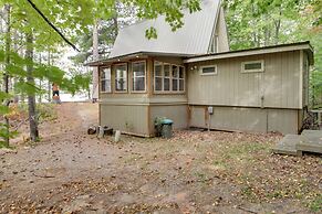 Quiet Deer River Cabin w/ Dock + Lake View!