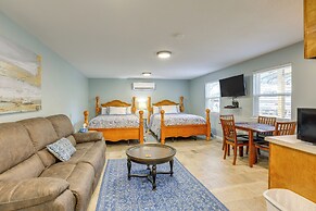 Near Steinhatchee River: Studio w/ Screened Porch!