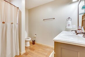 < 1 Mi to Alpine Lake: Cabin w/ Furnished Deck!