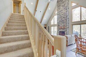 < 1 Mi to Alpine Lake: Cabin w/ Furnished Deck!