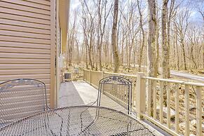 < 1 Mi to Alpine Lake: Cabin w/ Furnished Deck!