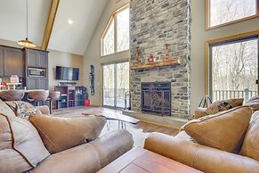 < 1 Mi to Alpine Lake: Cabin w/ Furnished Deck!