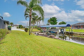 Canal-front Home w/ Dock & Lanai in Cape Coral!
