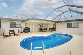 Canal-front Home w/ Dock & Lanai in Cape Coral!