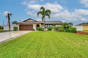 Canal-front Home w/ Dock & Lanai in Cape Coral!