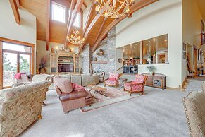 Hot Tub + Views: Luxe Mountain Escape in Yucaipa