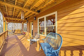 Deck & Views: Blue Ridge Mountain Cabin