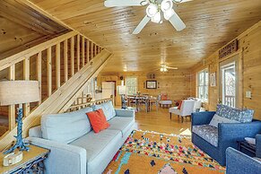 Deck & Views: Blue Ridge Mountain Cabin