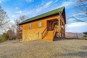 Deck & Views: Blue Ridge Mountain Cabin